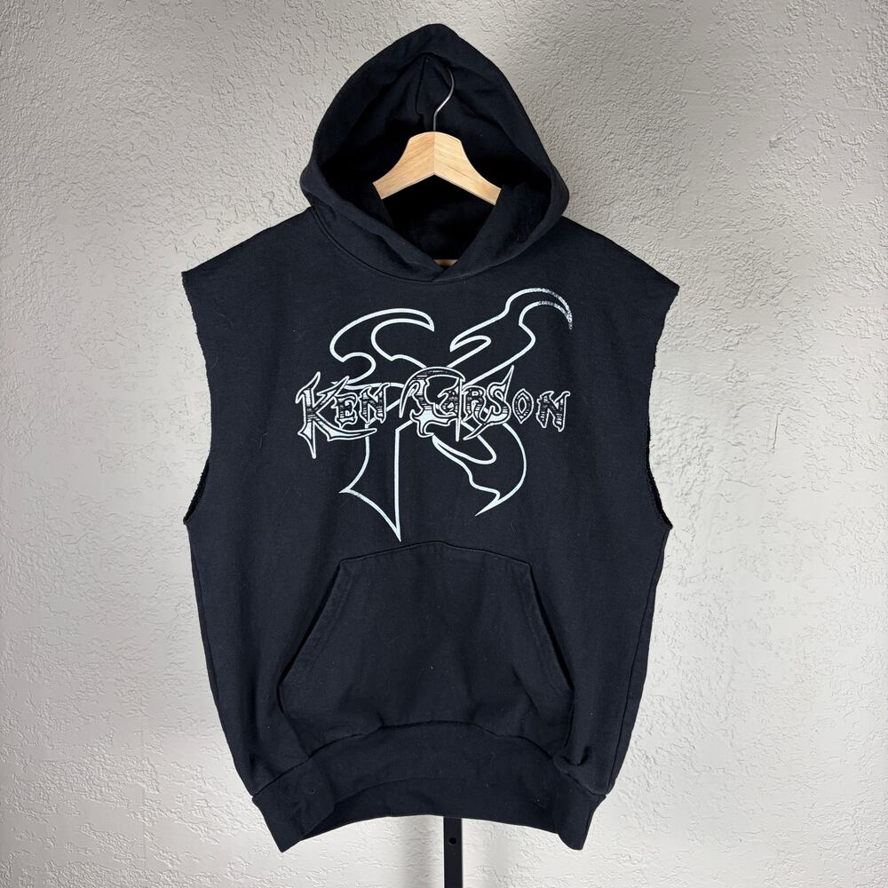 Ken Carson Destroy Lonely 2022 X Man Tour Sleeveless Opium Large Hoodie